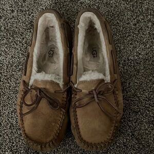 UGG Brown Loafers Slip-On Moccasins